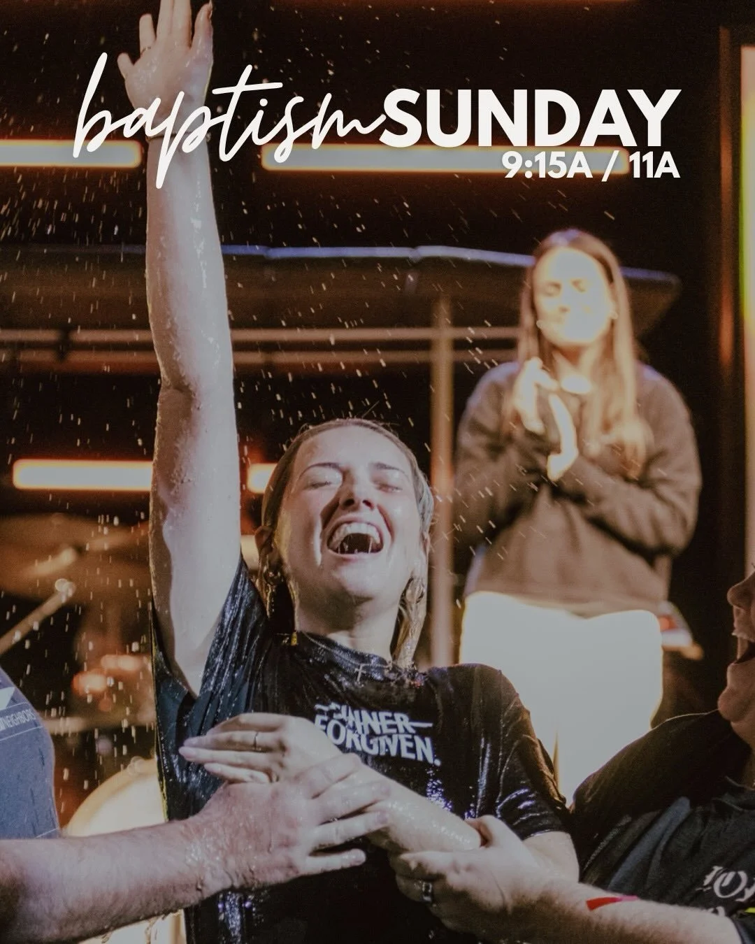 Join us tomorrow as we celebrate new life in Christ!🥳 9:15A &amp; 11A