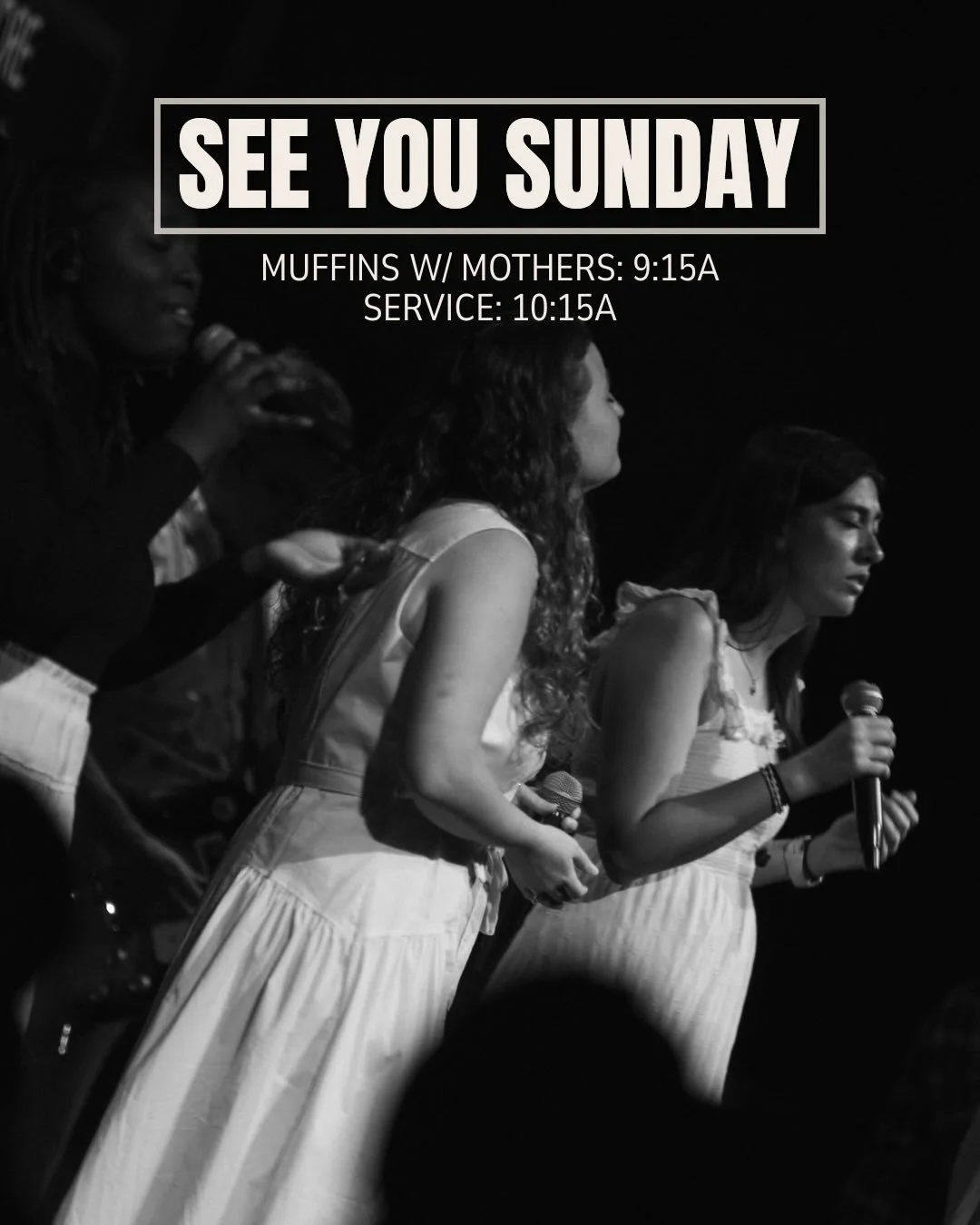 Sunday is coming! See you at 9:15A for Muffins with Mothers &amp; 10:15AM for service!😊🙌🏼