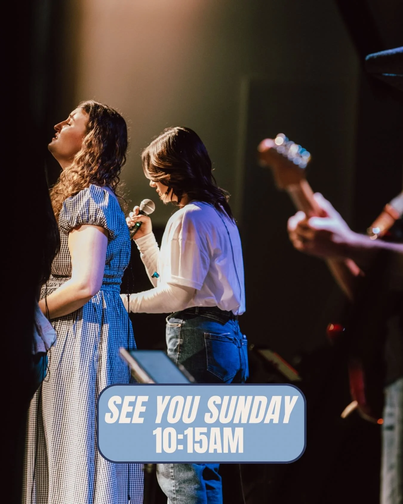 Come worship with us! See you tomorrow at 10:15am🙌🏼