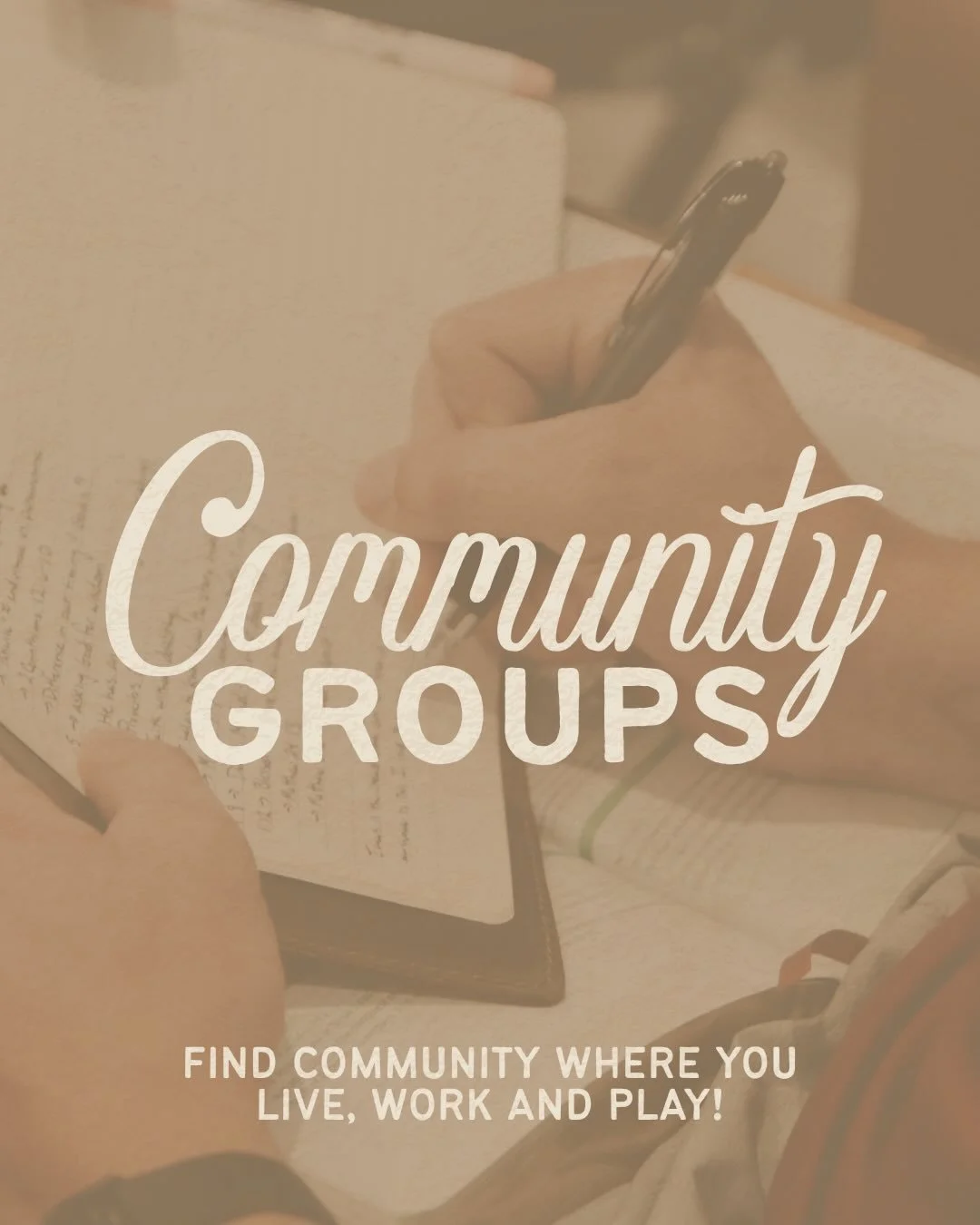Summer Community Groups!☀️ Find a group near you and use the link in our bio to join today!