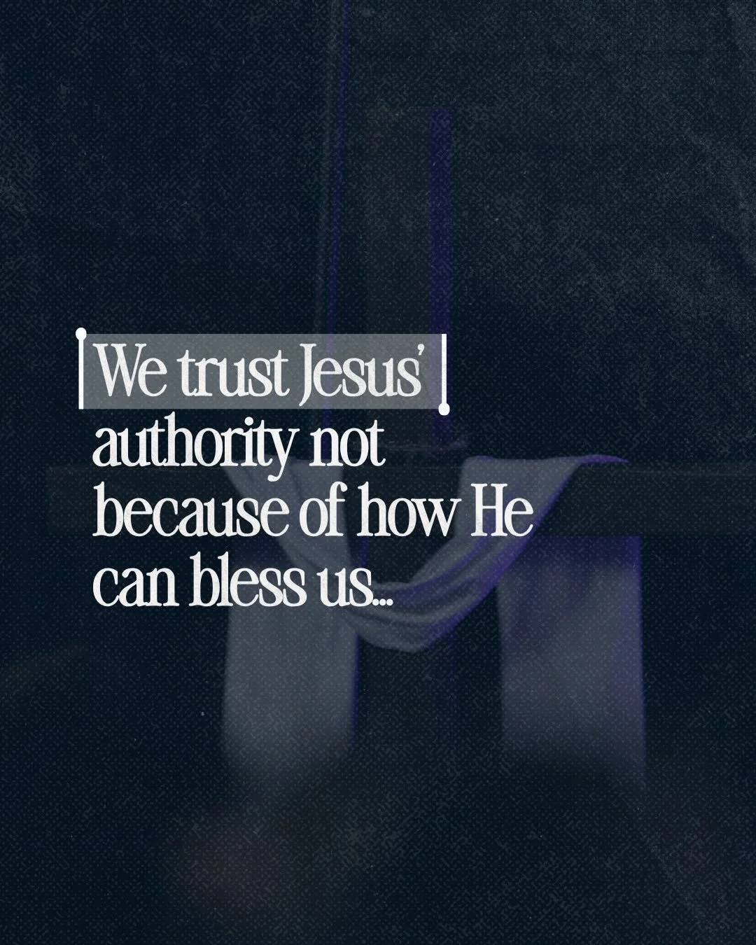 Our trust is not built only on what we see happening in the present. We can trust what God is doing because of what He has already done. His faithfulness in the past gives us confidence in His character, even when we cannot yet see or understand His 
