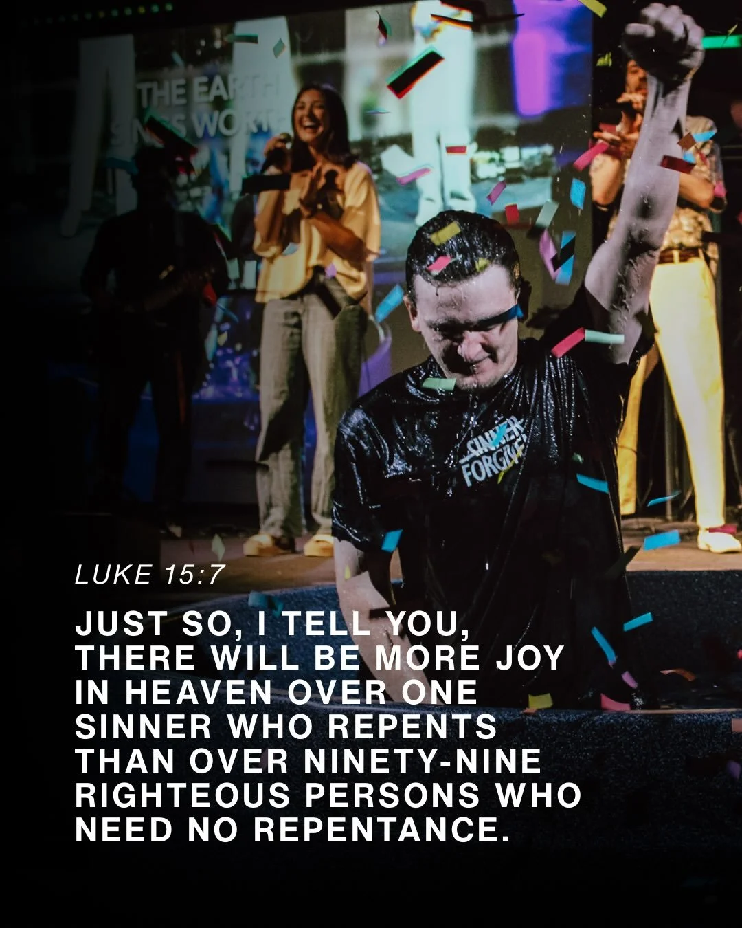 What a JOY it is to witness someone going from death to life!🥹🥳 Baptism is a symbol of a restored relationship with God through faith in Jesus and is something to be CELEBRATED, so let&rsquo;s celebrate with the rest of heaven!

If you&rsquo;ve mad