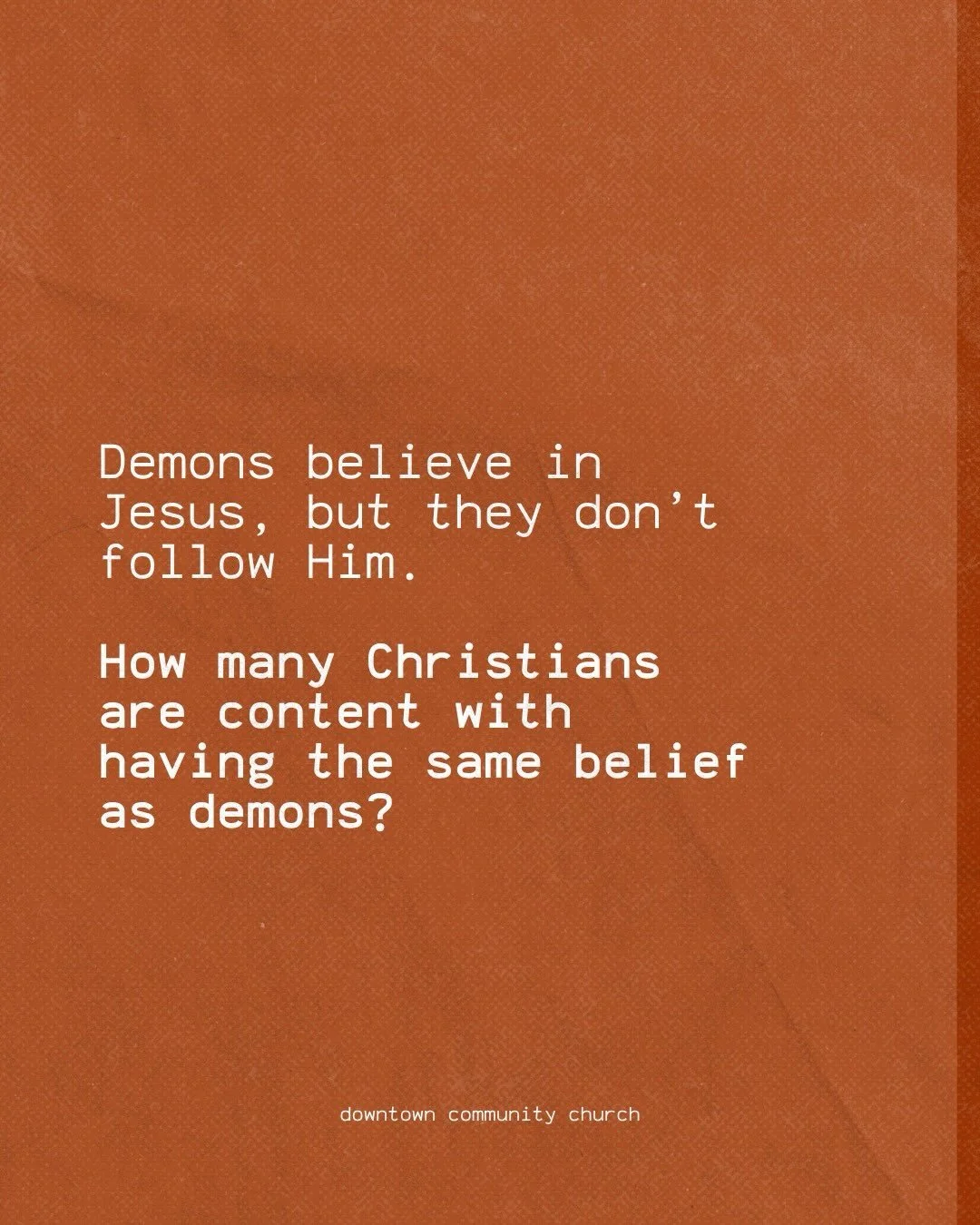 FROM THIS SUNDAY ➡️

Pastor Nate taught through Luke 6 when Jesus appoints the twelve and what it looks like to truly follow Jesus and make disciples.