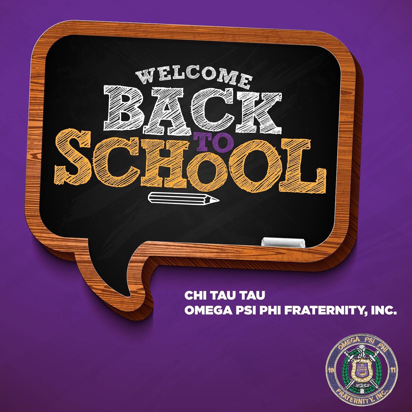 The Brothers of the Chi Tau Tau Chapter of the Mighty Omega Psi Phi Fraternity, Inc. would like to welcome all incoming freshmen, transfer, and returning students back to campus this Spring. Let's all Charge On and have a great semester! 🐶⚡️

#longl