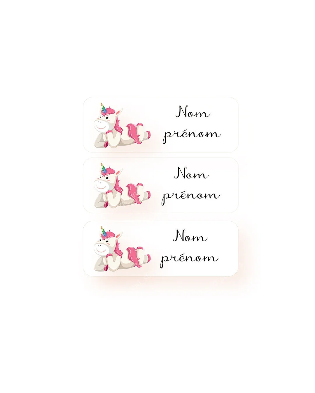 Etiquette-personnalisee-prenom-licorne-blanche-things-and-stickers (Copy)