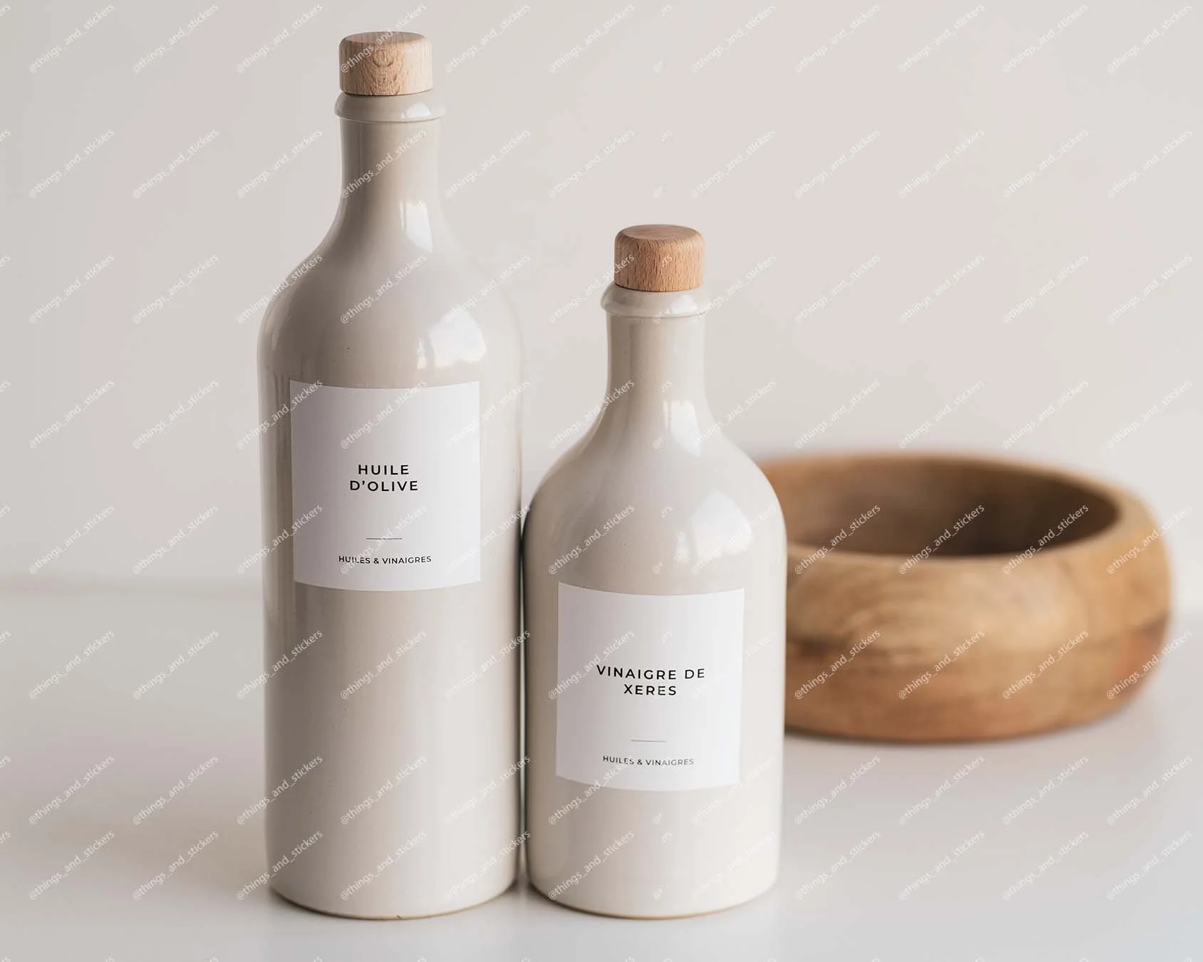 Bouteille D'huile En Céramique Artisanale Avec Bouchon Liège - Distributeur élégant Pour Huile D'olive, Décoration Cuisine - 11