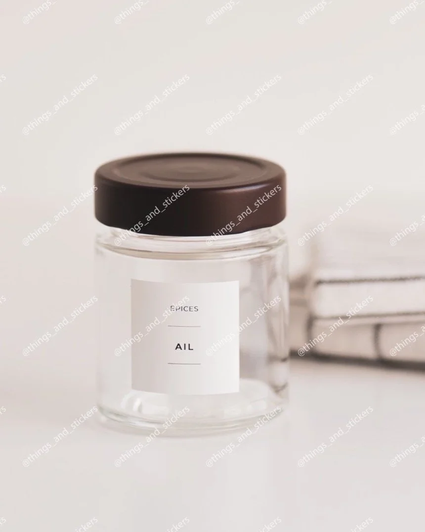FRIBERG Pot à Épices en Verre,20 Pièces Bocaux à Épices 120ml avec couvercles en acier inoxydable,avec 2 moulins à épices,Boite à Épices Cuisine Rangement avec Tamis,Étiquettes,Entonnoir