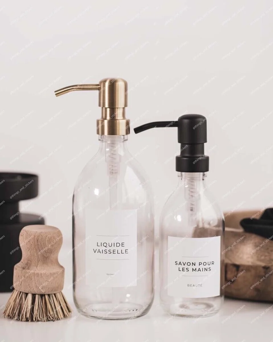 distributeur-de-savon-verre-transparent-liquide-vaisselle-savon