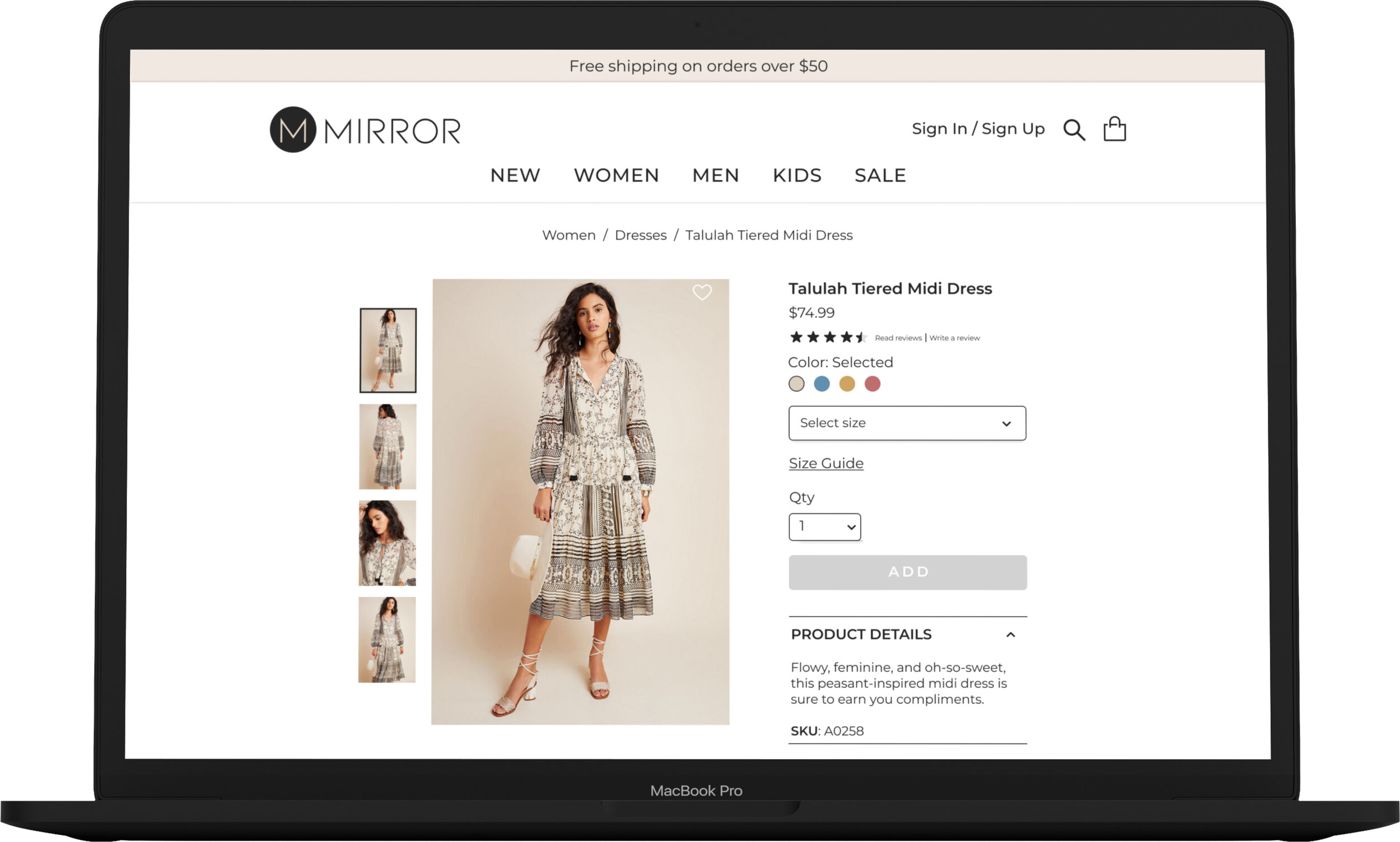 Product Page