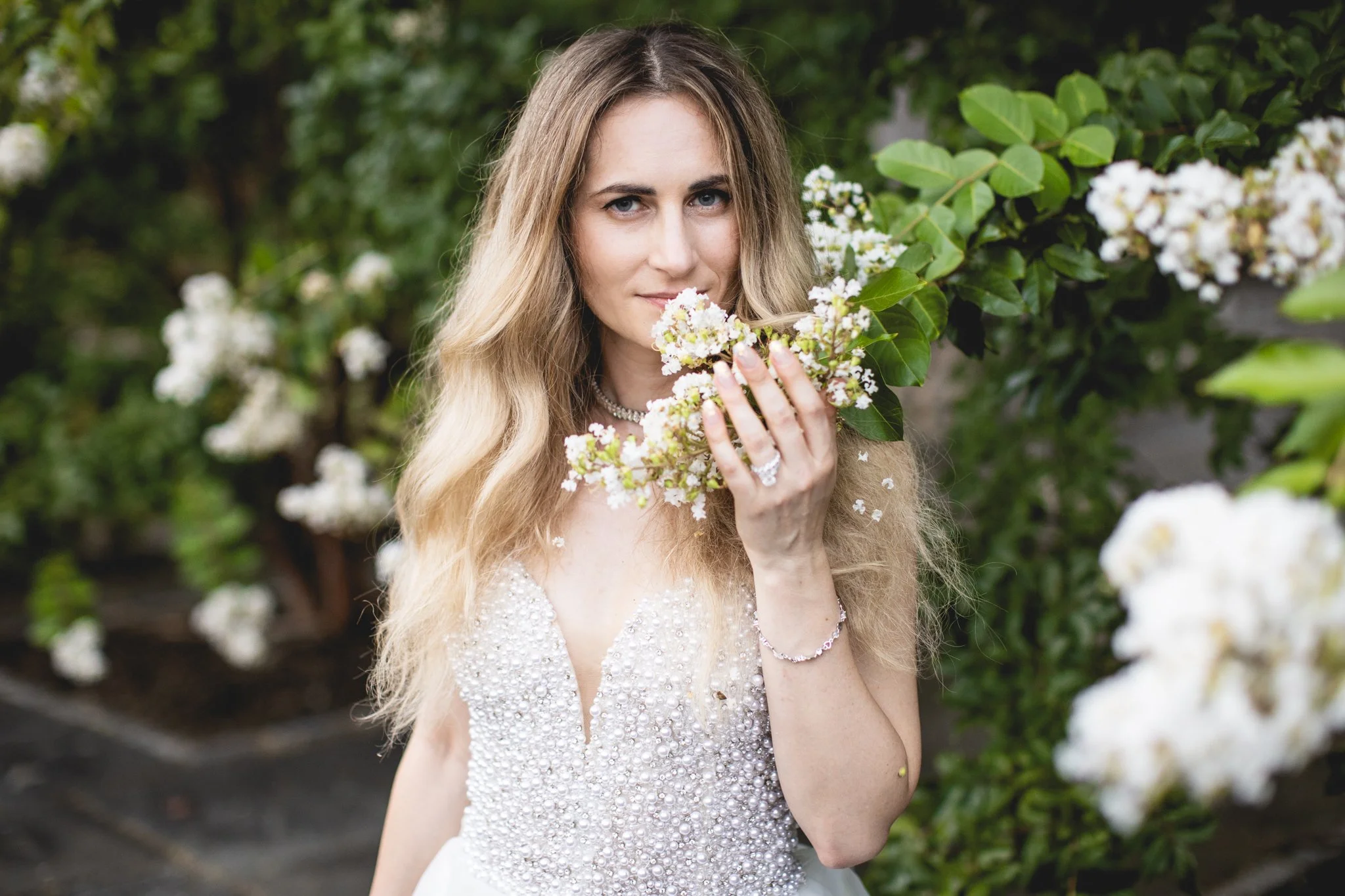 Curtis Arboretum Wedding, Kayfield Photographer, Bride