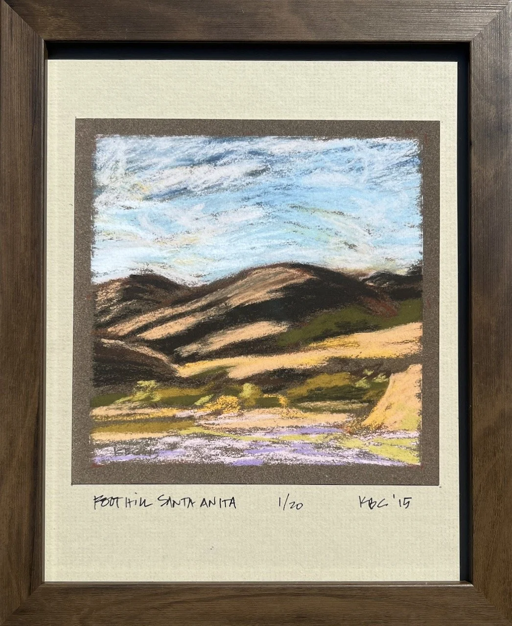 Foothill at Santa Anita
By Kit Boise-Cossart