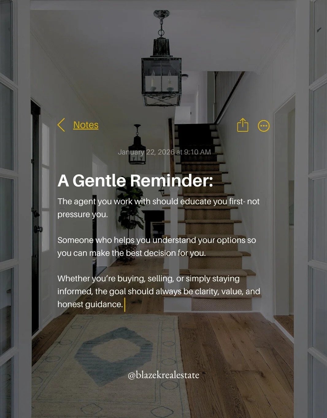 You deserve to feel informed + confident- not rushed. Education always comes first around here 🫶🏻

If you ever have any questions about your specific situation, we&rsquo;d love to chat! Our DM&rsquo;s are always open ✨

&bull;
&bull;
&bull;
#blazek