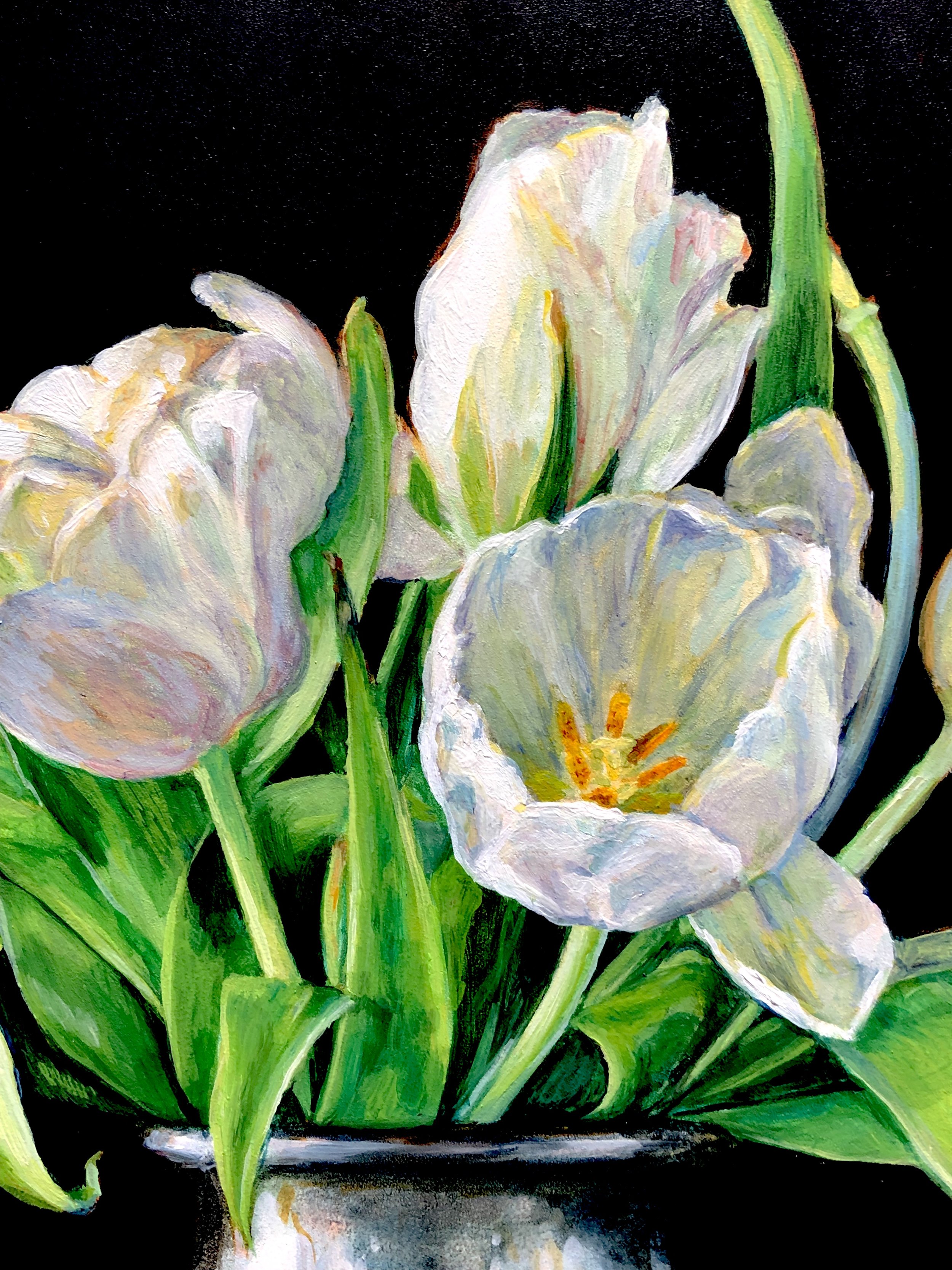 Tulips, detail // 2024 // NFS