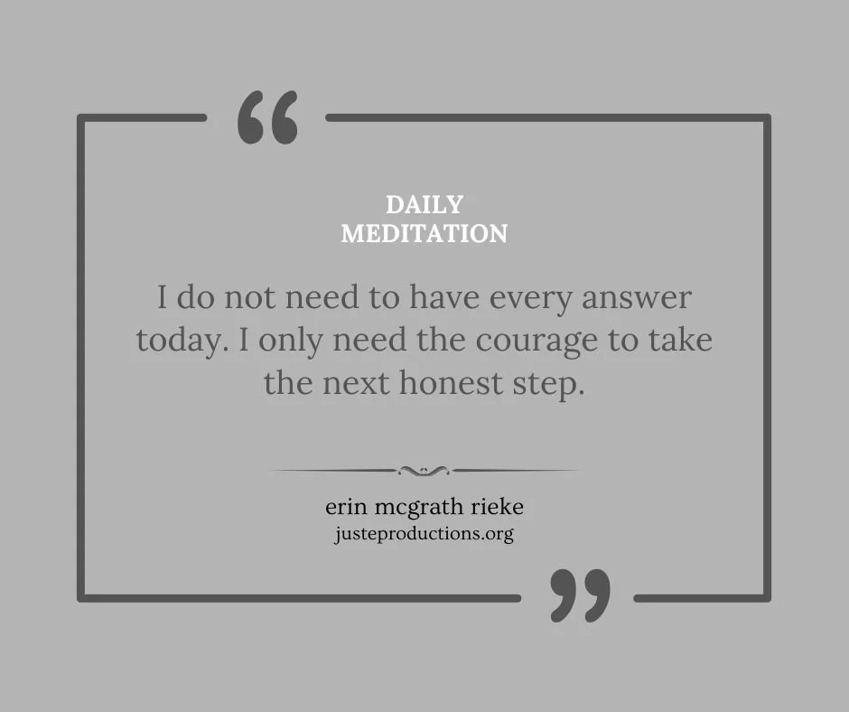  Daily Meditation for April 26