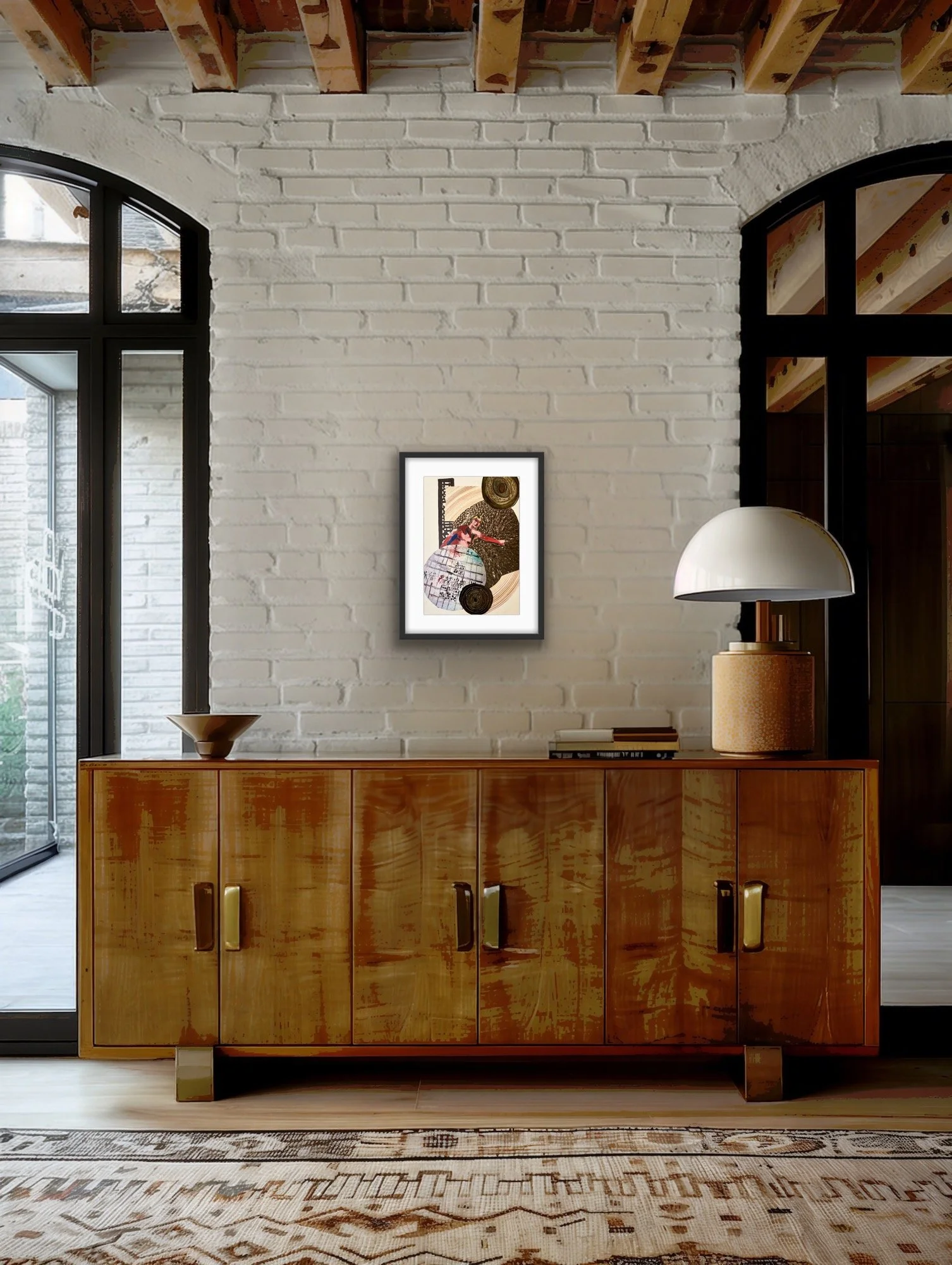 abstract collage, collectible contemporary art, emotional abstract art, original collage artwor