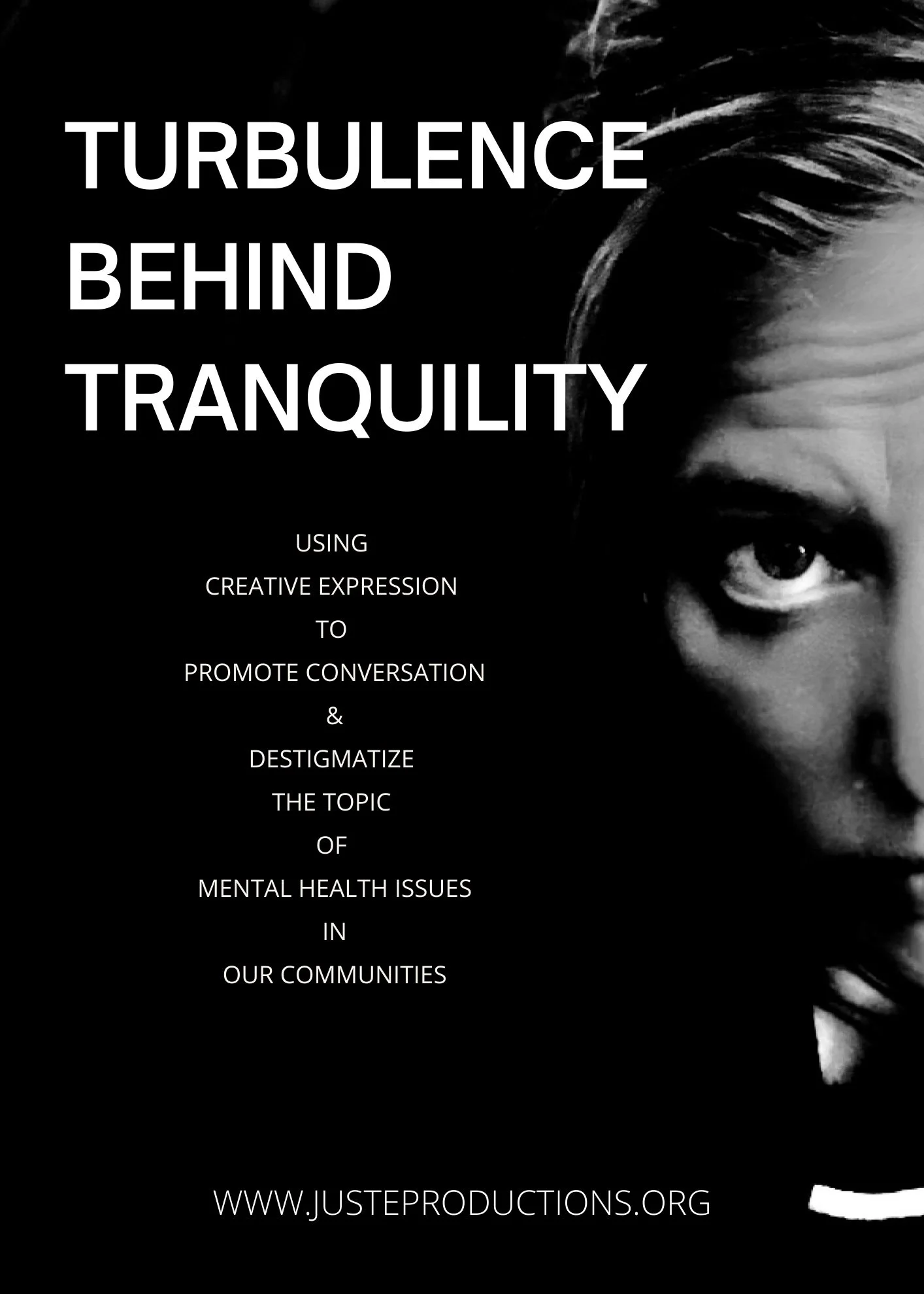 Turbulence Behind Tranquility