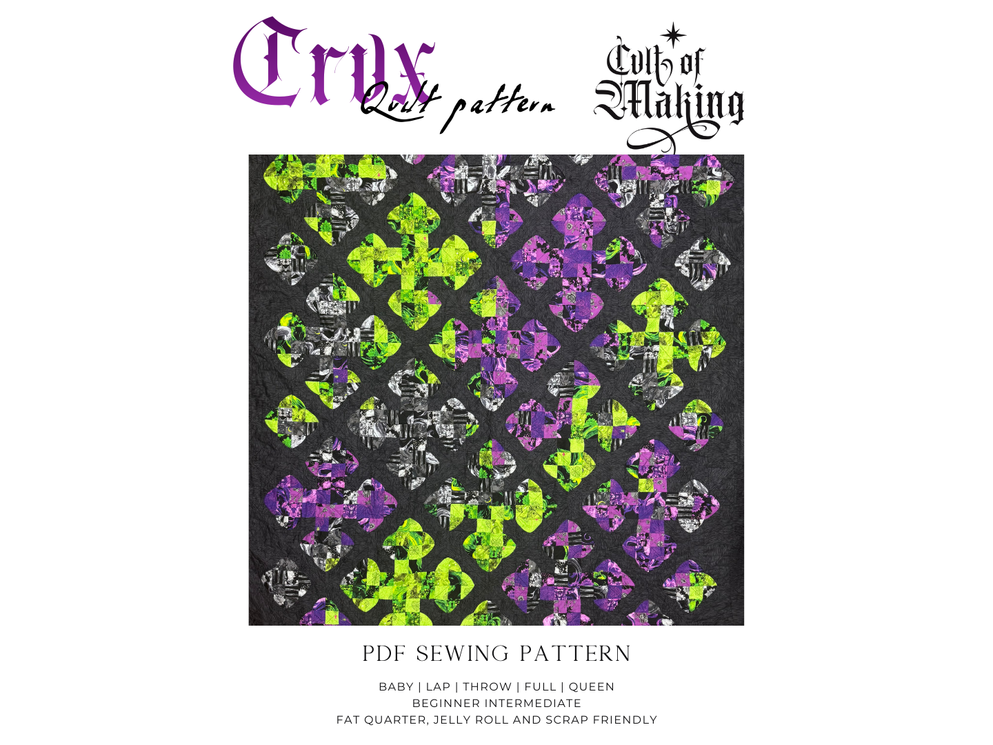 Crux Quilt PDF Etsy listing cover.png