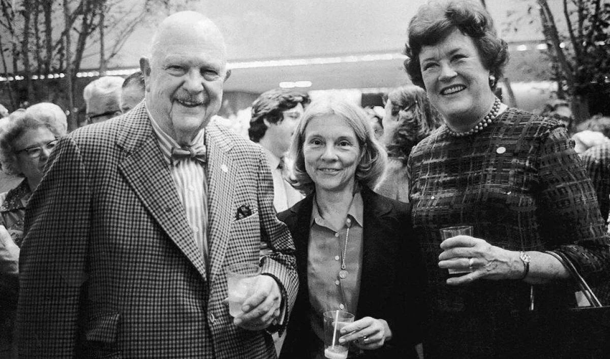 James Beard, Judith Jones with Julia Child