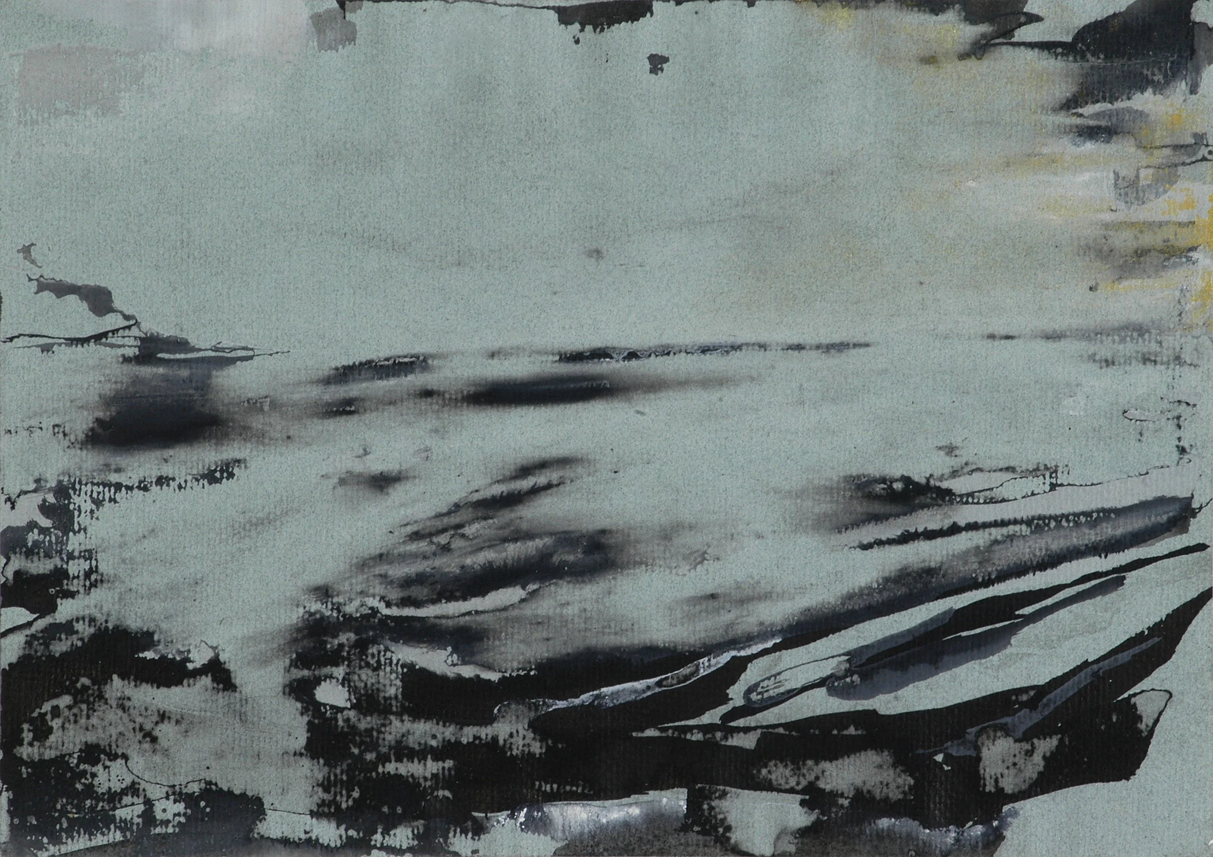  Vom Grauen und Güldenen (Of the Grey and the Golden), 2005 Series of 24 sheets, each 30 x 21 cm, Indian ink on handmade paper 