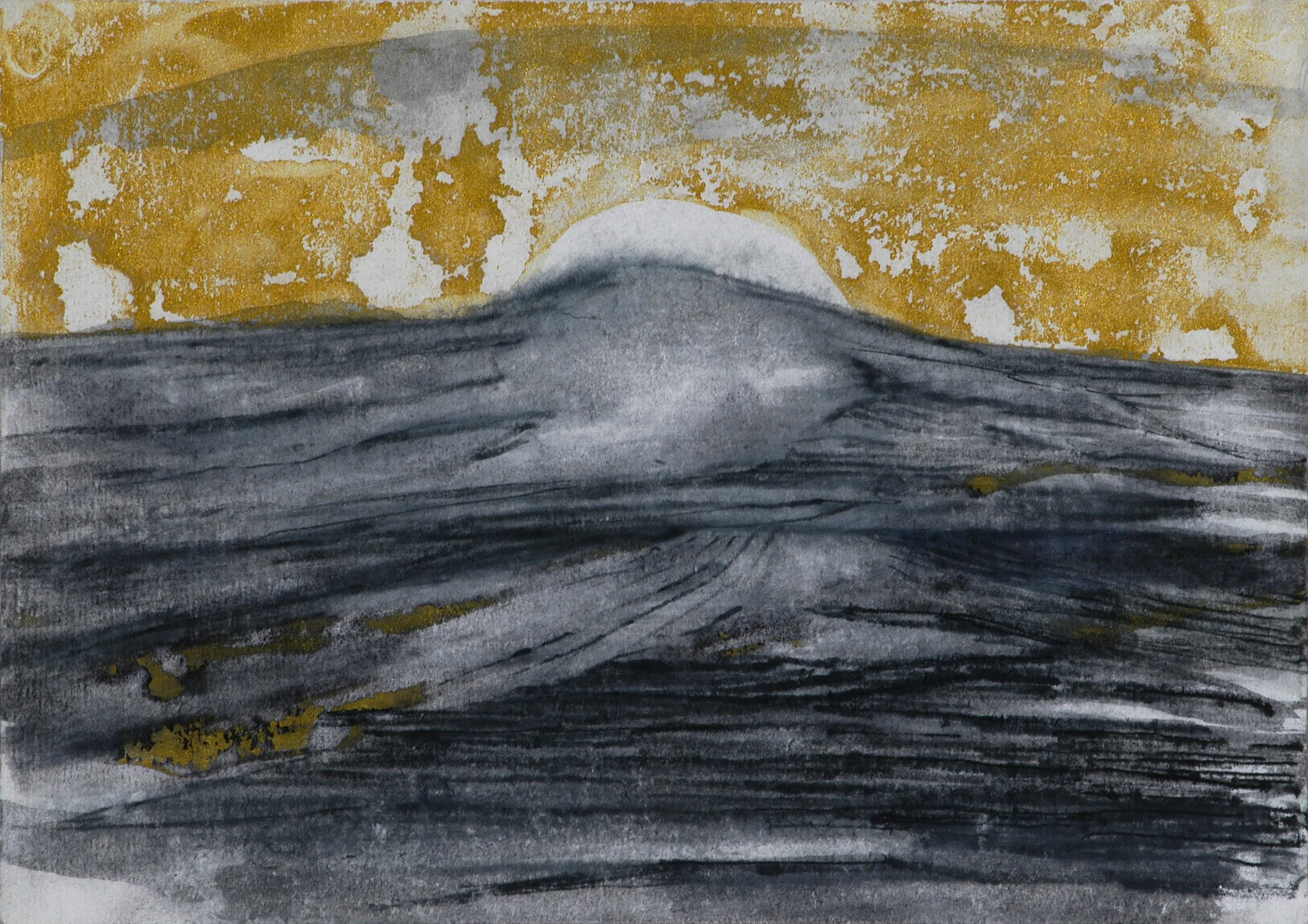  Vom Grauen und Güldenen (Of the Grey and the Golden), 2005 Series of 24 sheets, each 30 x 21 cm, Indian ink on handmade paper 