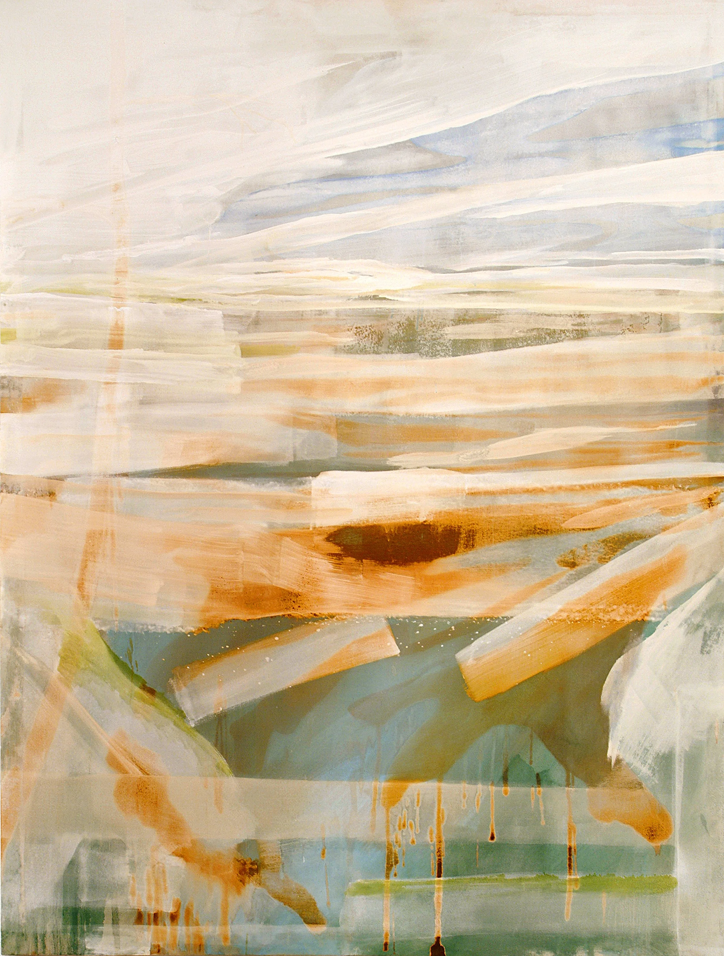  Malmalwas (PaintSomething!), 2003 200 x 150 cm, oil, pigment & emulsion paint on canvas 