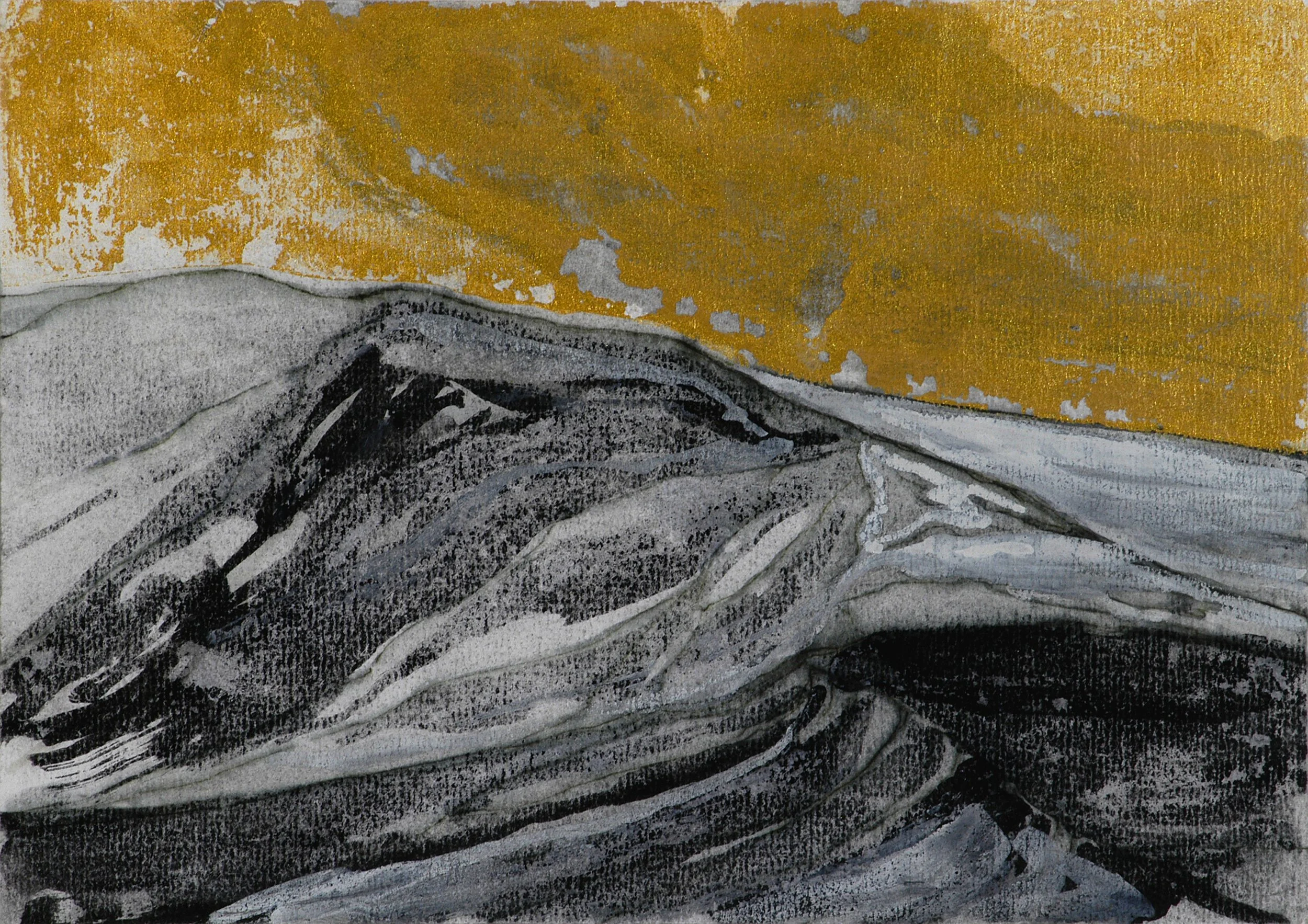  Vom Grauen und Güldenen (Of the Grey and the Golden), 2005 Series of 24 sheets, each 30 x 21 cm, Indian ink on handmade paper 