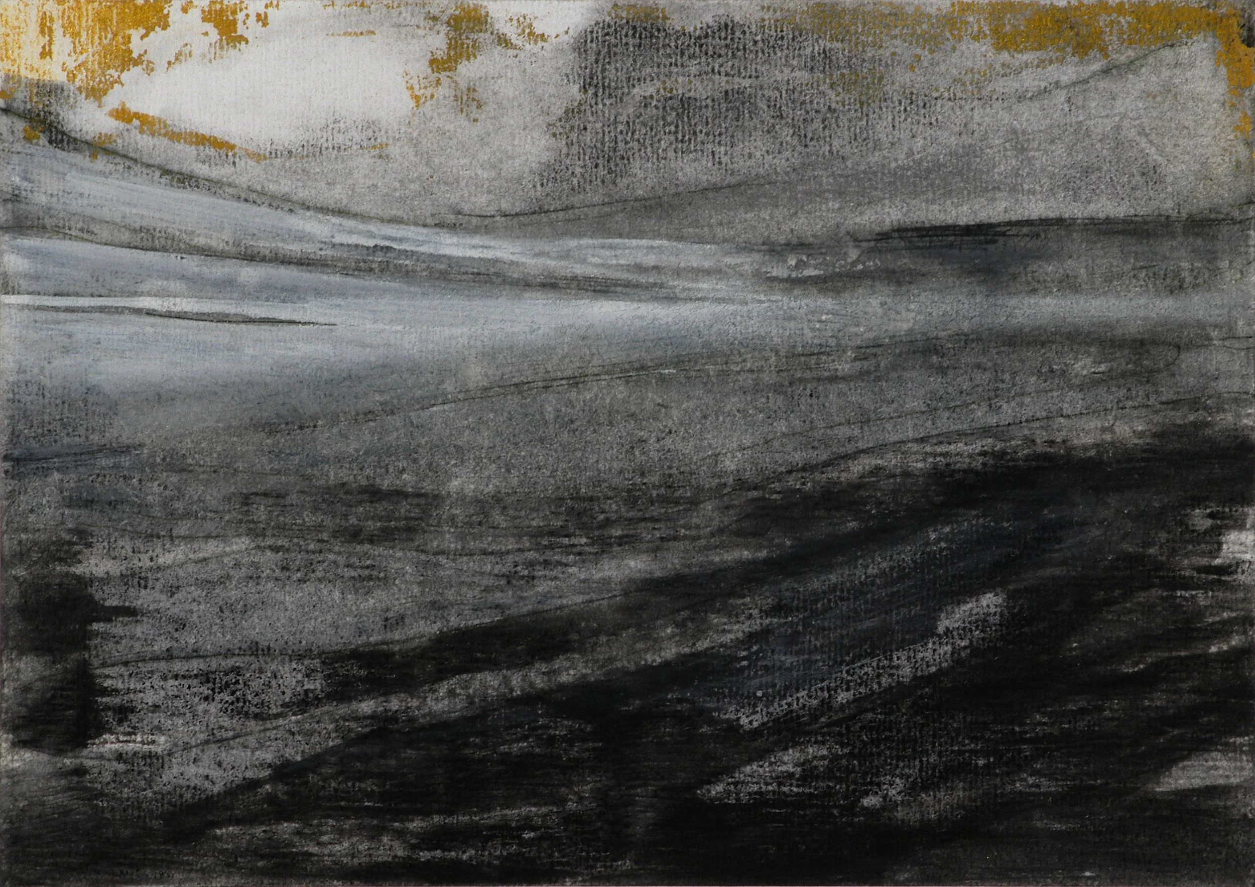  Vom Grauen und Güldenen (Of the Grey and the Golden), 2005 Series of 24 sheets, each 30 x 21 cm, Indian ink on handmade paper 