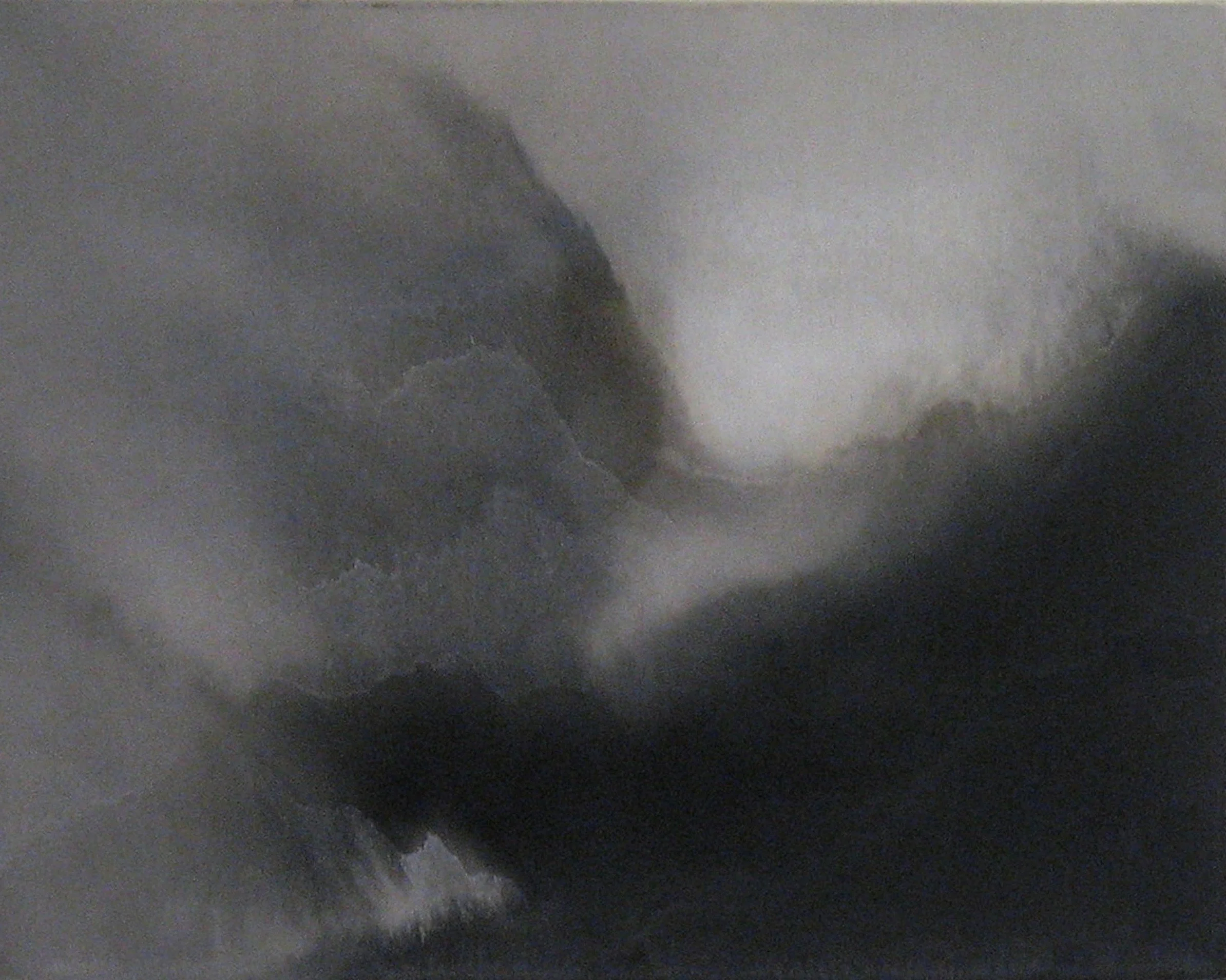  Reisetagebuch (itinerary), 2007 40 x 50 cm, Indian ink on canvas 