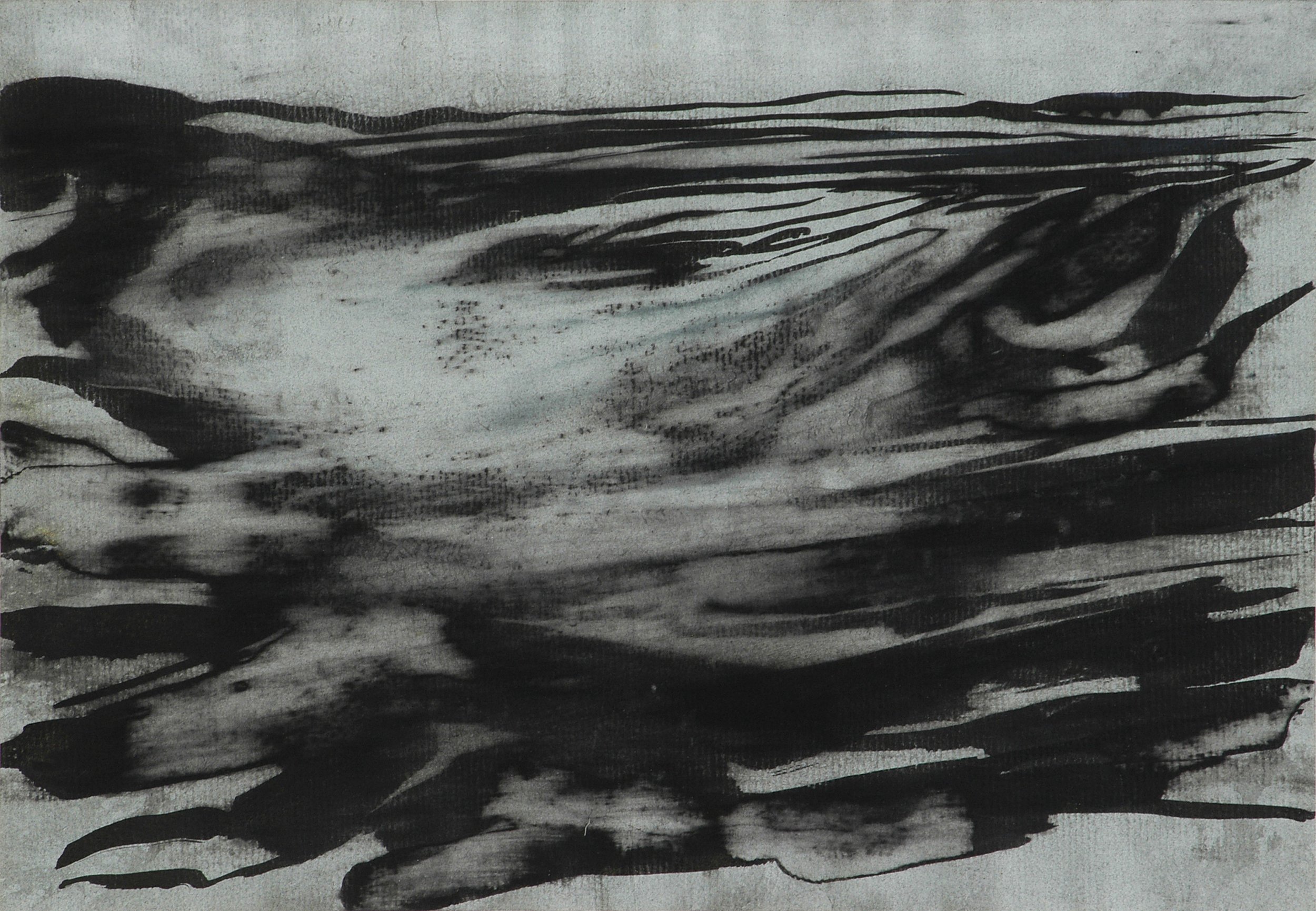  Vom Grauen und Güldenen (Of the Grey and the Golden), 2005 Series of 24 sheets, each 30 x 21 cm, Indian ink on handmade paper 
