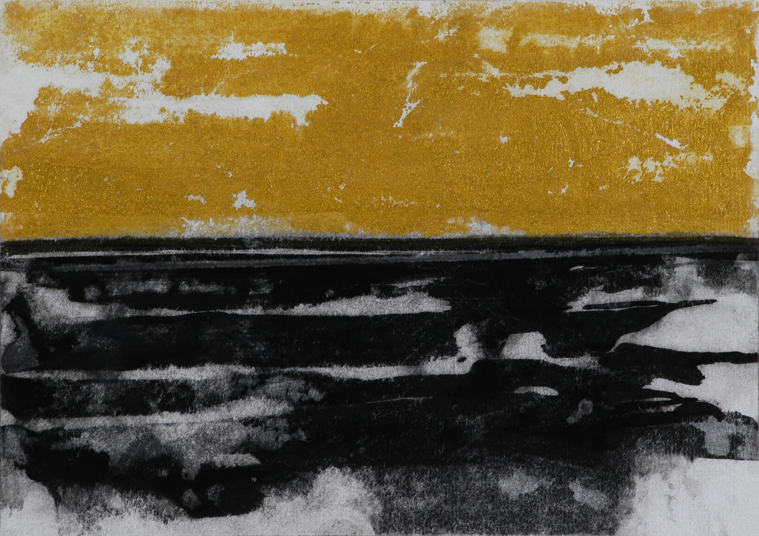  Vom Grauen und Güldenen (Of the Grey and the Golden), 2005 Series of 24 sheets, each 30 x 21 cm, Indian ink on handmade paper 
