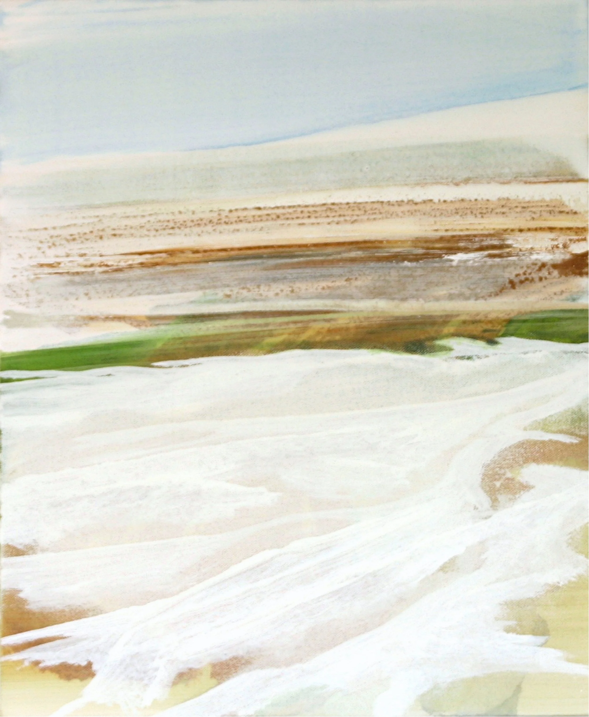  Vorne weiß (White In Front), 2004 60 x 50 cm, acrylic on canvas 