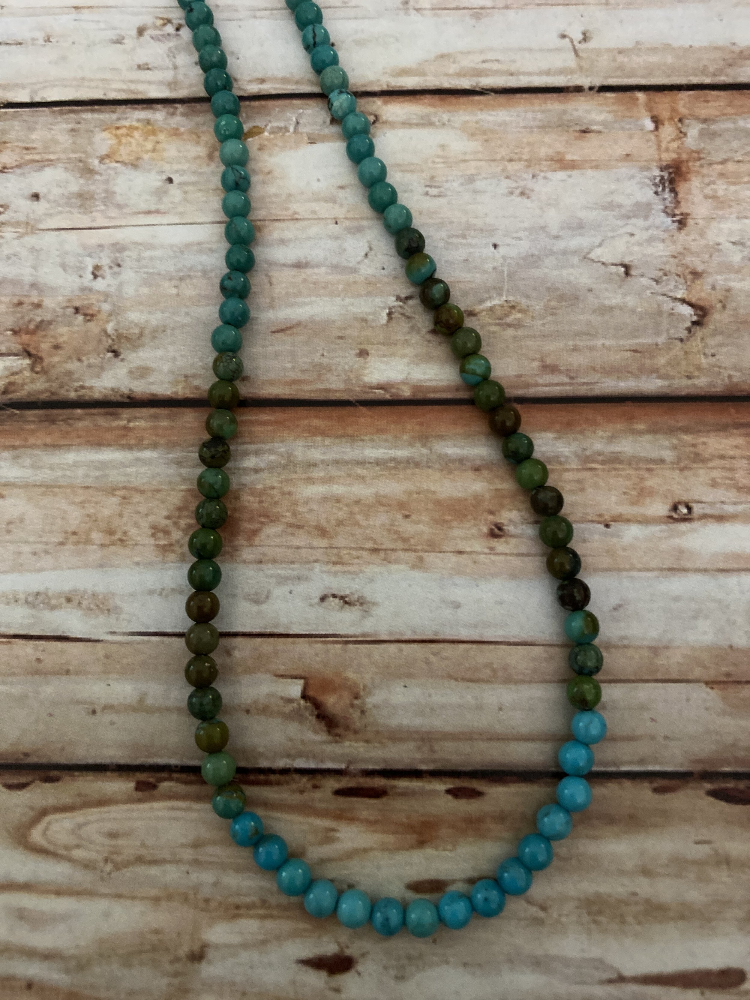 Turquoise Bead Necklace