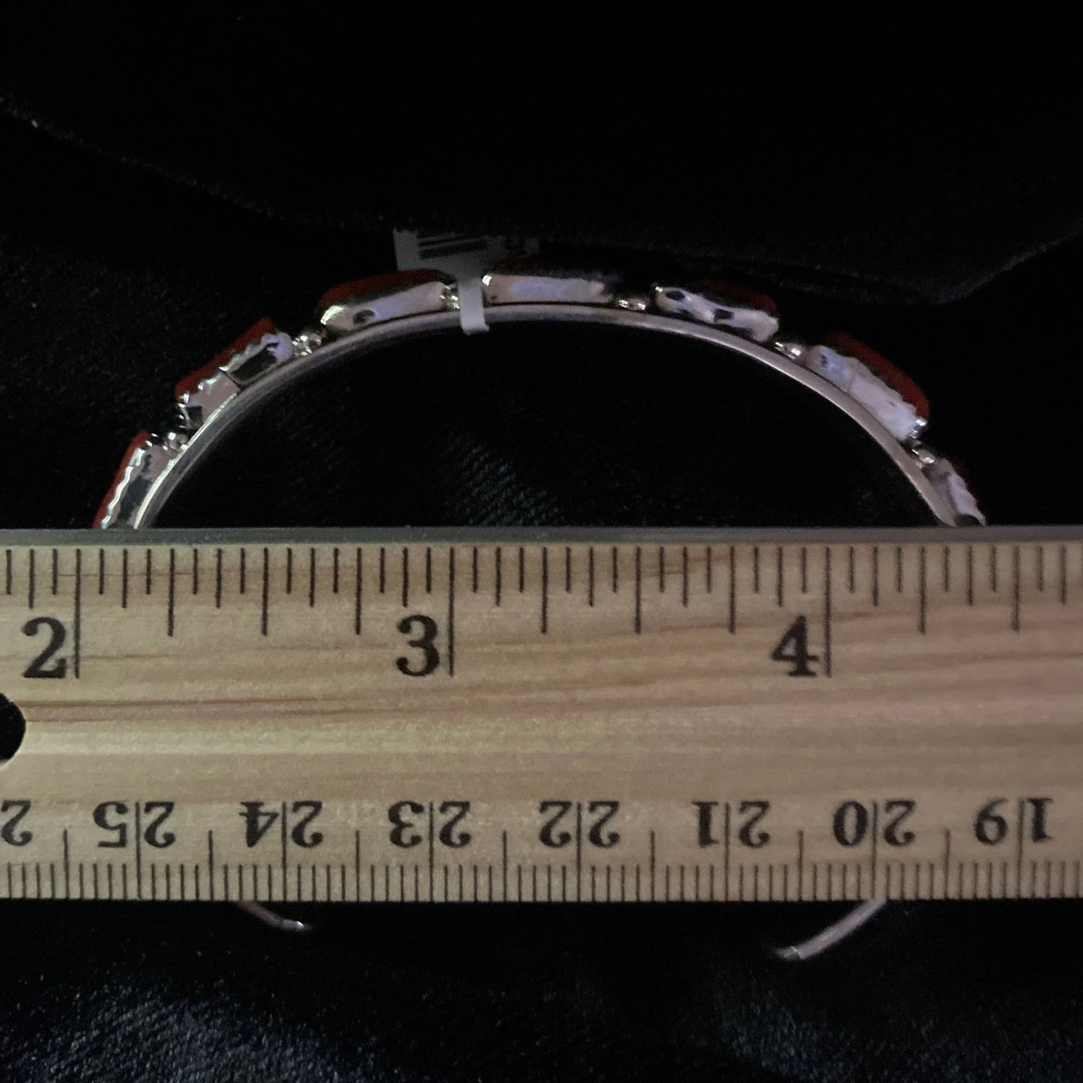 Small Coral Cuff Bracelet