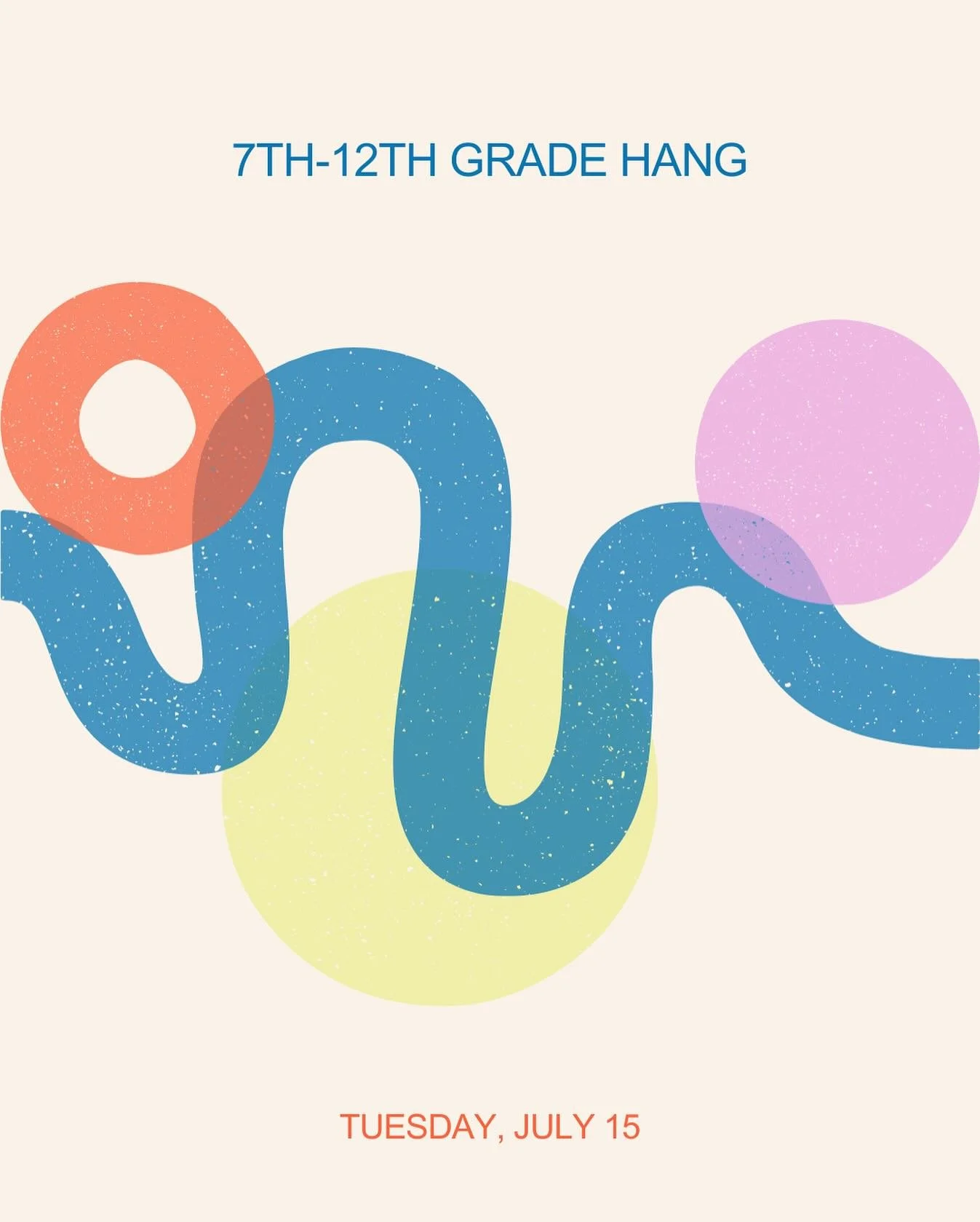 Incoming 7th&ndash;12th Grade Hang | Pizza + Pool Night

📅 Tuesday, July 15 |  5&ndash;8 PM 📍 Burch Home

Pizza, swimming, games, and a chance to hang with friends and have some fun this summer.

Bring a towel and come ready for a good time.

Regis