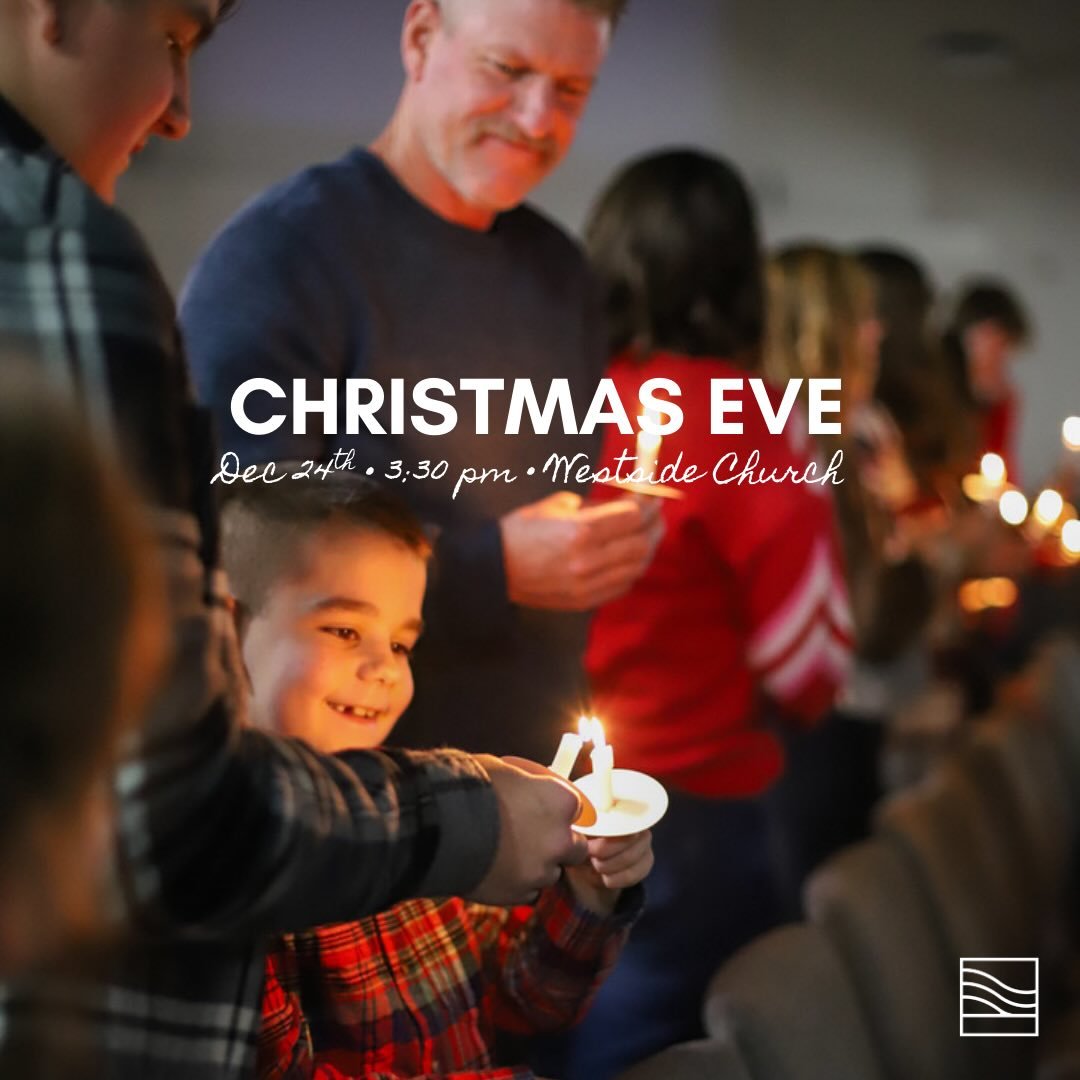 Christmas Eve is almost here.

Mark the date and time for a candlelight gathering as we close the Advent season. We&rsquo;ll sing, read the Scriptures, pray, and make room for wonder together as we welcome the coming of Christ, Emmanuel, God with us.