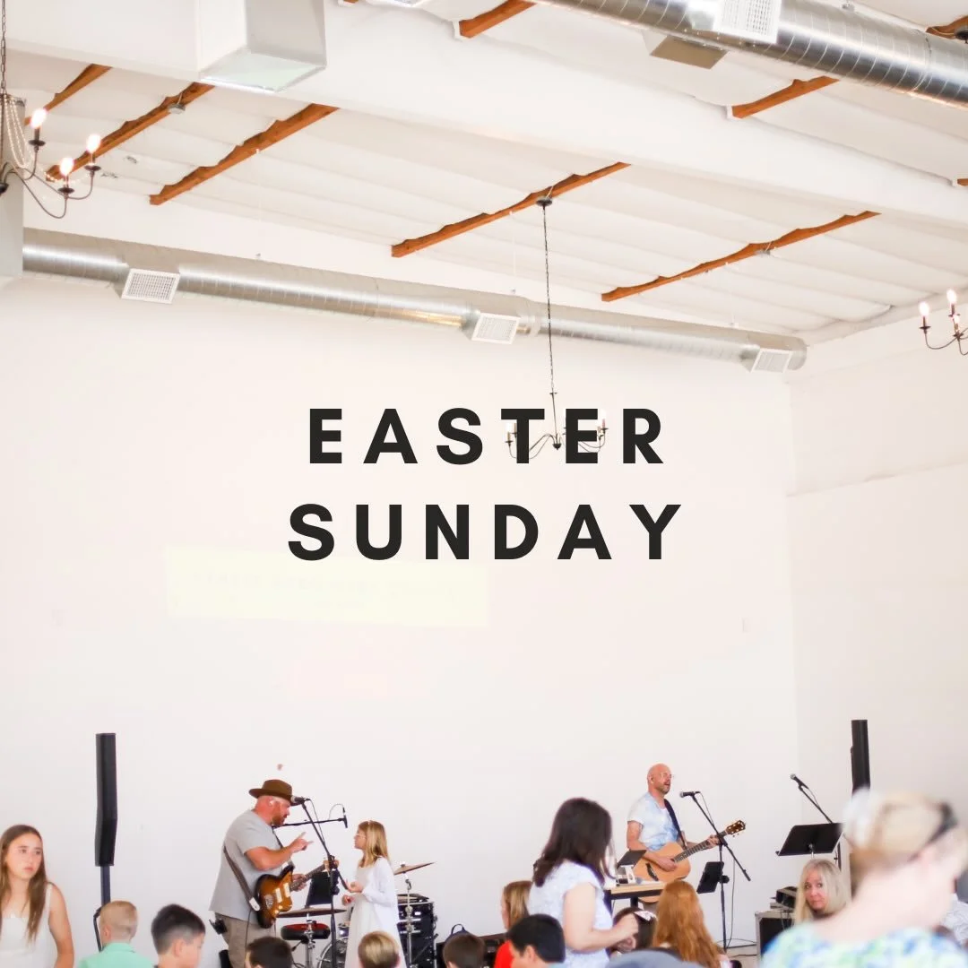 Join us this Easter Sunday to celebrate the resurrection of Jesus! 

This is the morning that reframes everything.
The stone is rolled away.
The tomb is empty.
Jesus is alive, and we are invited to see all of life in light of his resurrection.

Easte