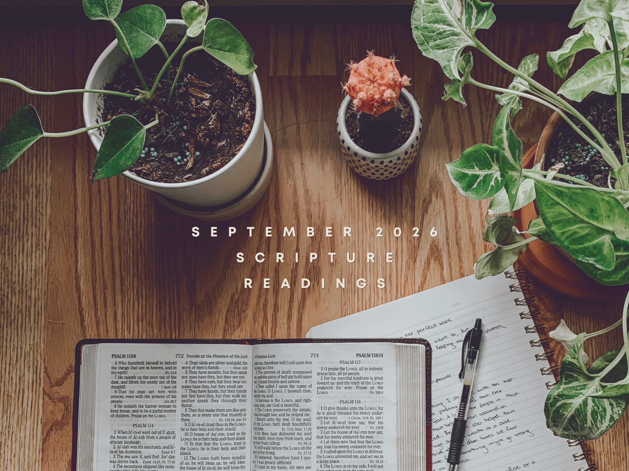 September Scripture Readings