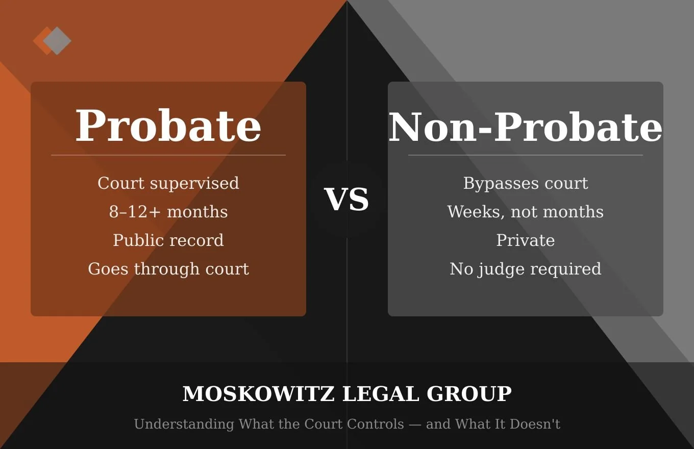 Probate Assets vs. Non-Probate Assets Understanding What the Court Controls—and What It Doesn't