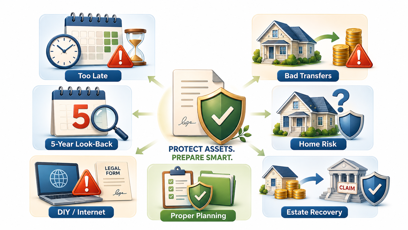 Common Medicaid Planning Mistakes Families Make