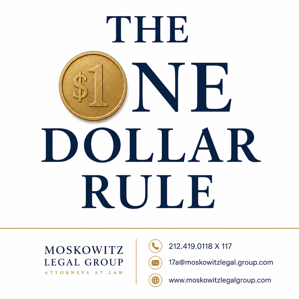 The One Dollar Rule