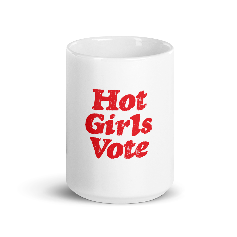 Hot girls coffee cups Hot Girls Vote Coffee Mug Voting Is Sexy