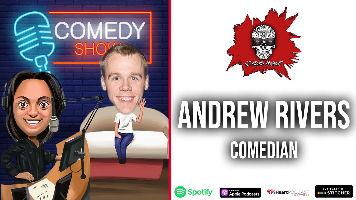 #68 - Comedian, Andrew Rivers episode artwork