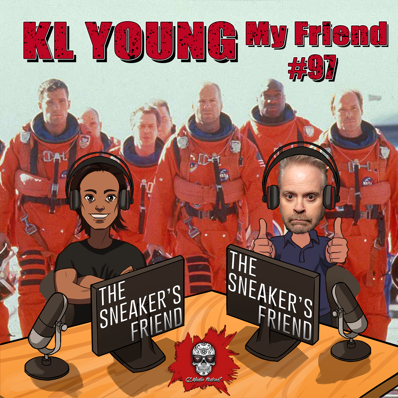 #97, KL Young, SAR/Writer/Friend episode artwork