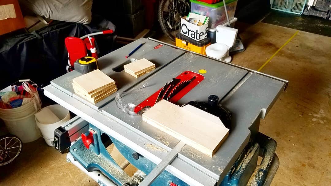 Been a long time since I've done a #stateoftheshopsaturday post. But I'm actually making some sawdust and loving it!  What's the state of your shop today?
.
#shoptools #powertools #tablesaw #woodworking #woodwork #woodpreneur #woodshop #workshop #sho