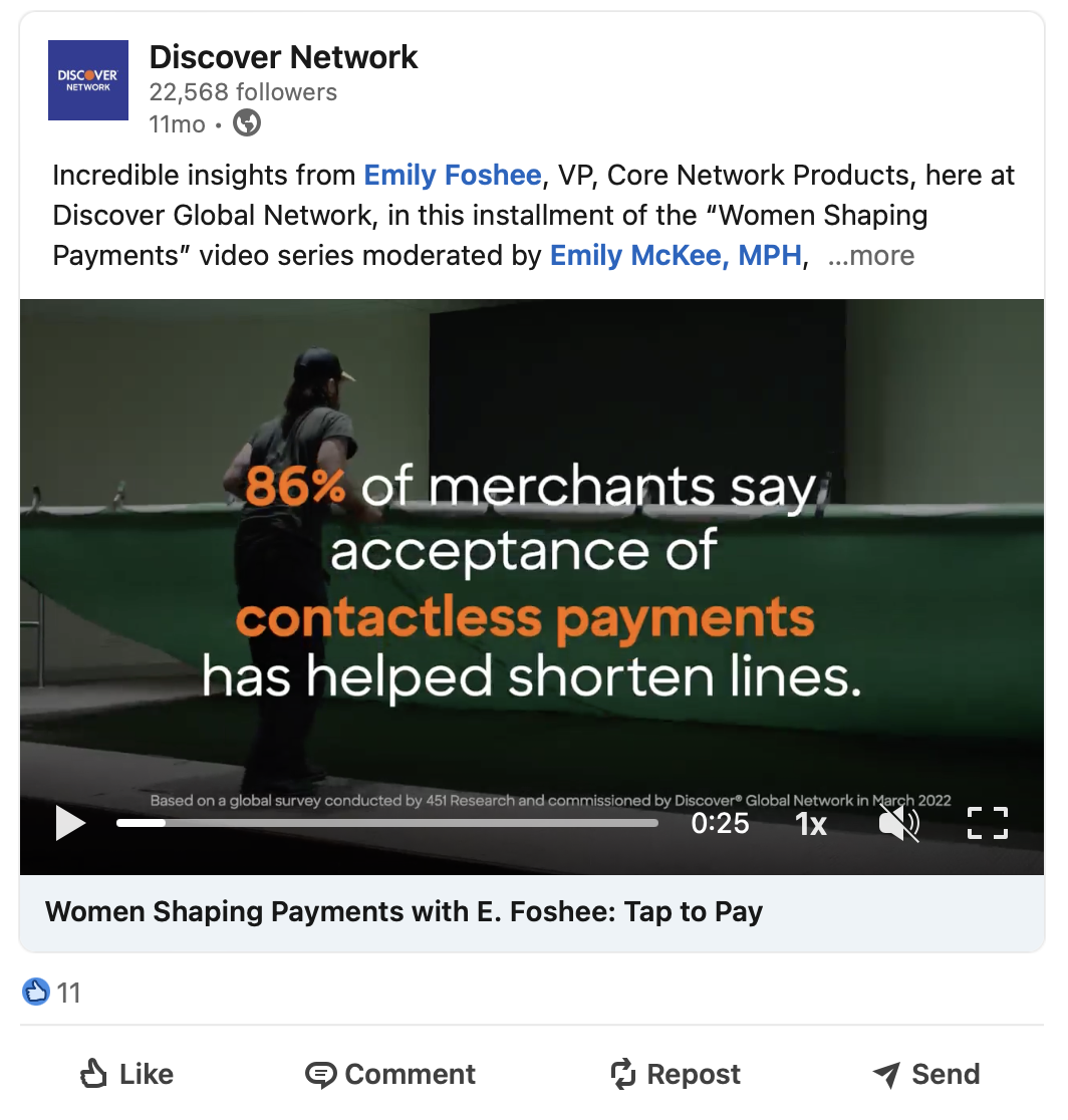 Organic Social Post