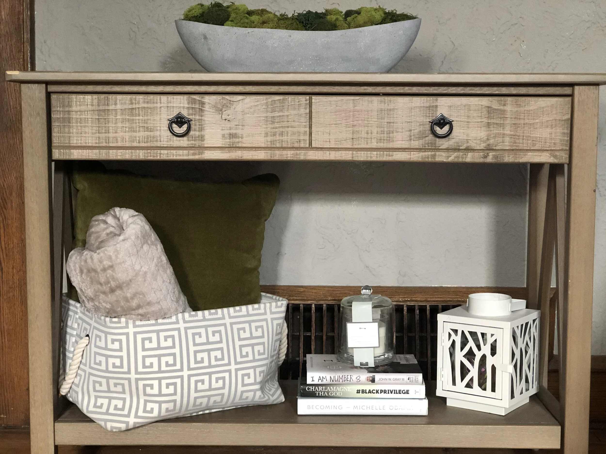 The Chic DIYer - RH Inspired Moss Bowl