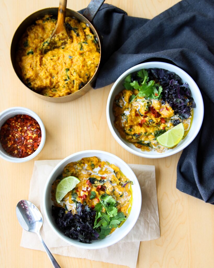 spicy peanut-turmeric lentil stew | kulaskitchen.com