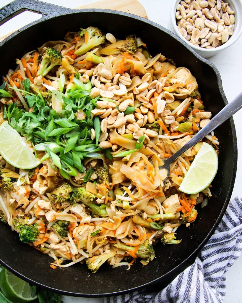 Easy Vegan Pantry Noodles (Pad Thai-Style) — Kula's Kitchen