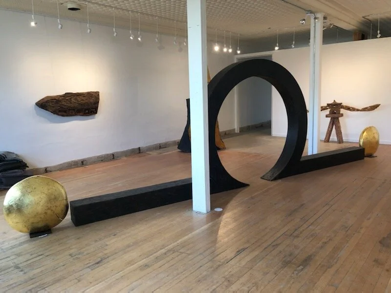 Sun Dogs installation with Gate at Aunt Dofe's Gallery