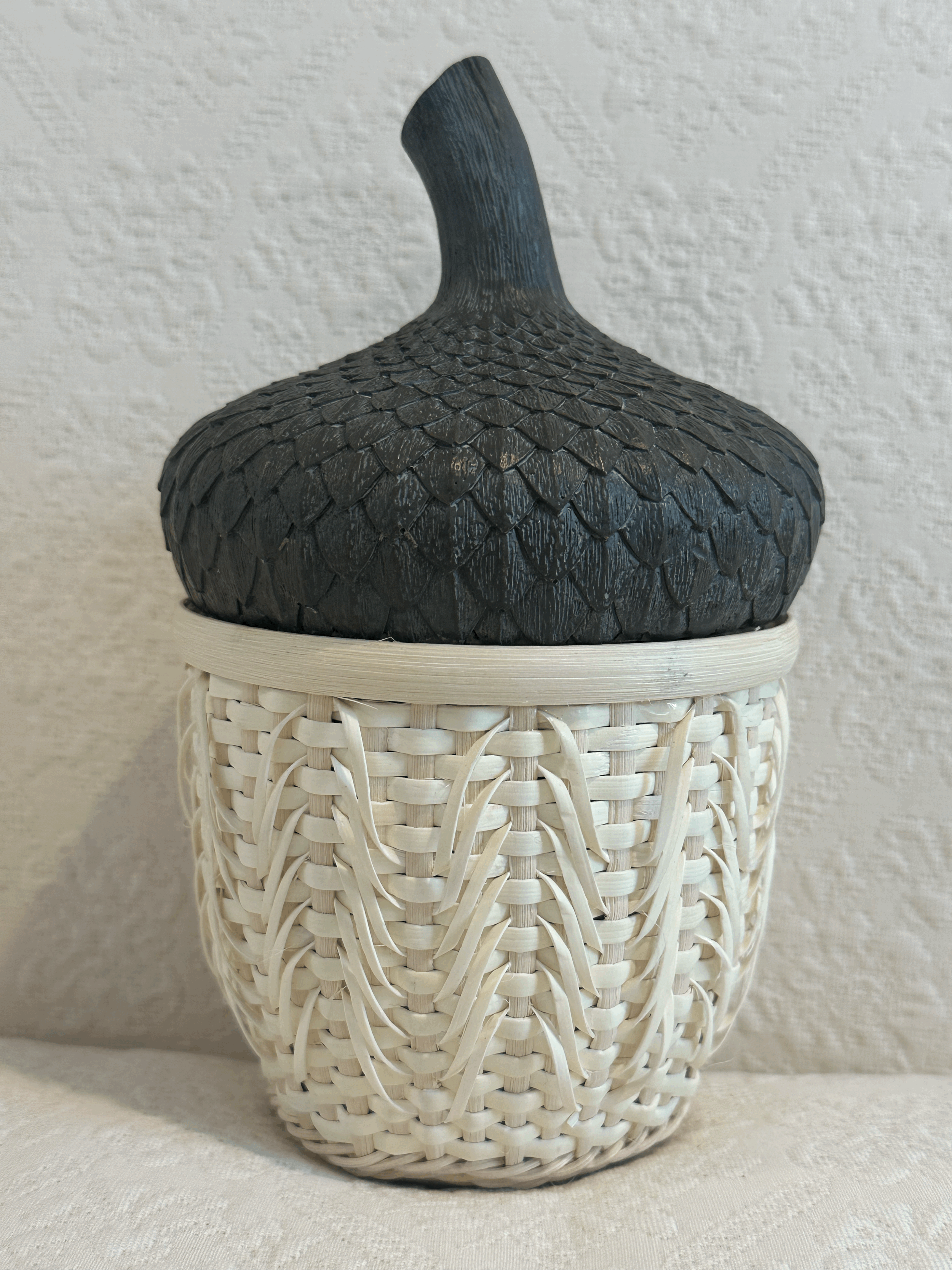 Elegant Acorn Basket